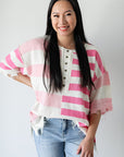 Striped Bliss Sweater Shirt