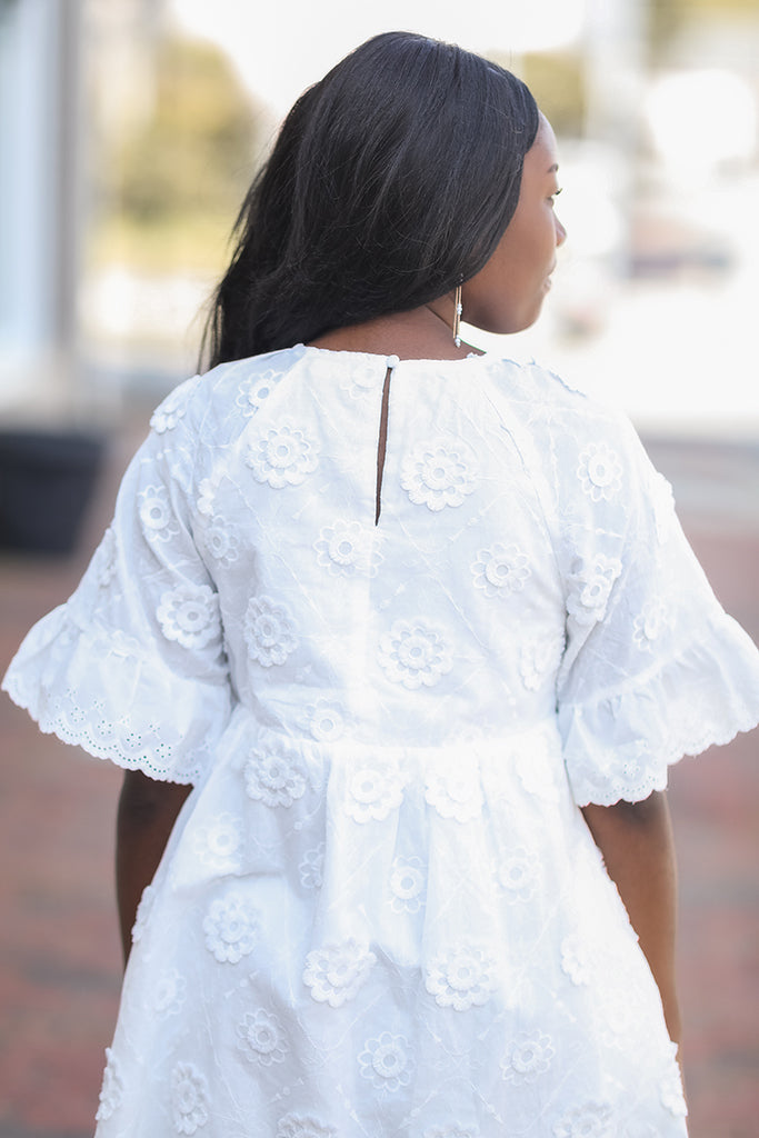Sunlit Petals Mini Dress main image 1