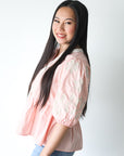 Garden Grace Peplum Blouse