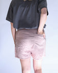 Mauve shorts outfit for women from Favored and Common
