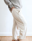 Easy Breezy Beige Trousers