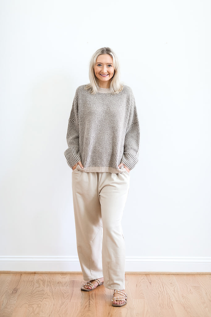 Easy Breezy Beige Trousers