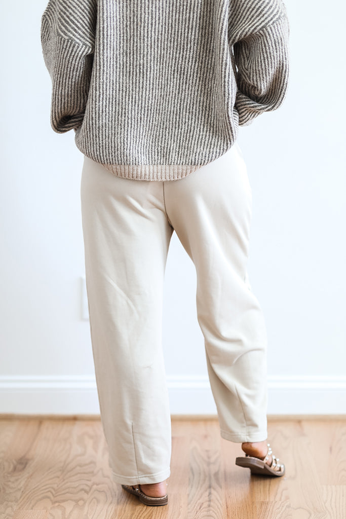 Easy Breezy Beige Trousers