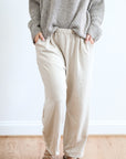 Easy Breezy Beige Trousers