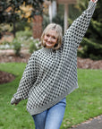 The Midnight Grid Sweater