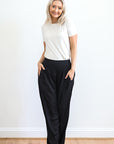 Relaxed Elegance Wide Leg Pants | Taupe