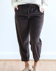 Cocoa Bliss Velvet Pants