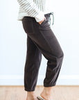 Cocoa Bliss Velvet Pants