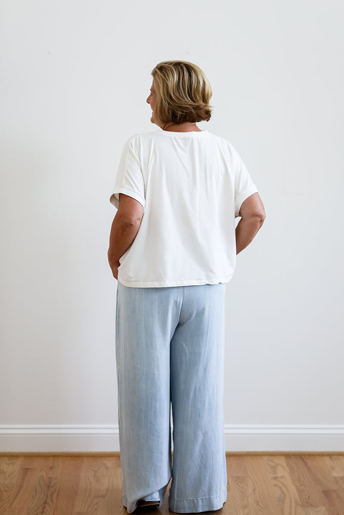 Coastal Drift Flowy Pants