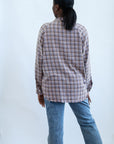 Distressed pink and purple flannel for women from Favored and Common