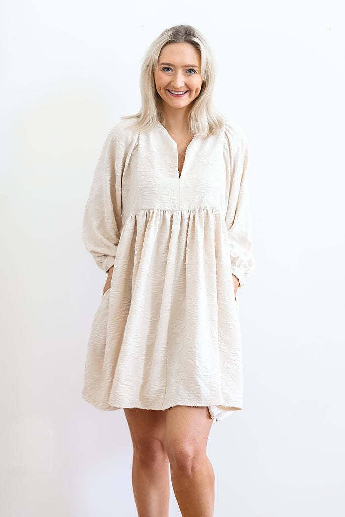 Pure Elegance Mini Dress