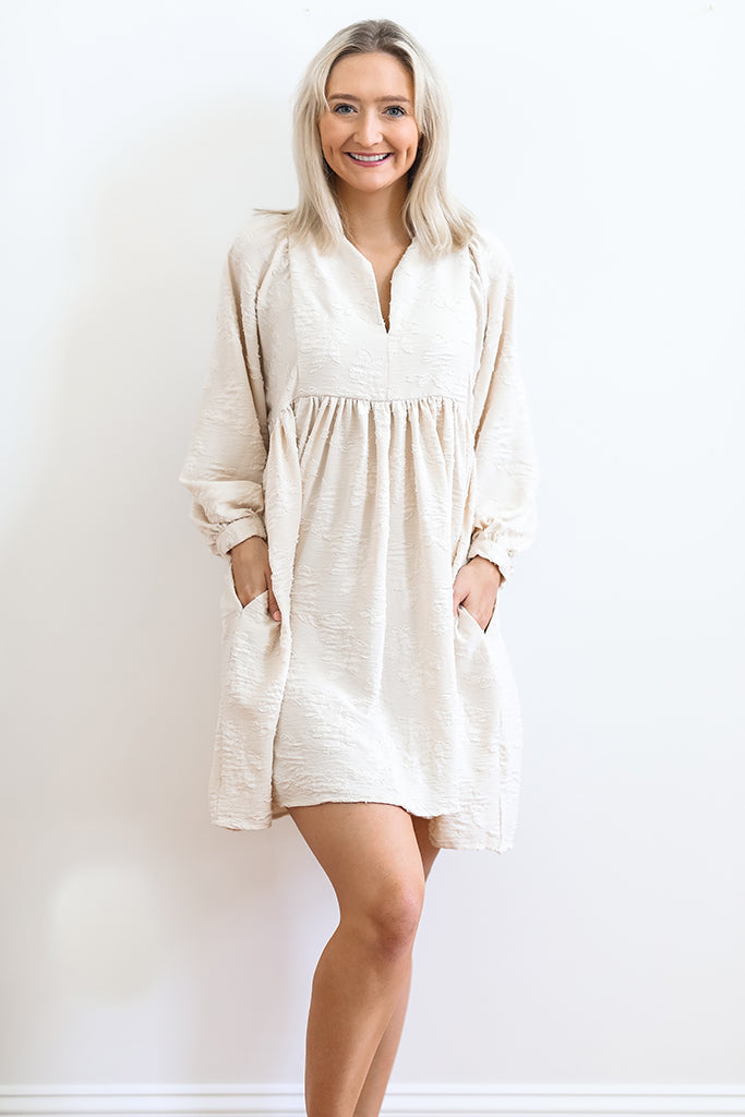 Pure Elegance Mini Dress