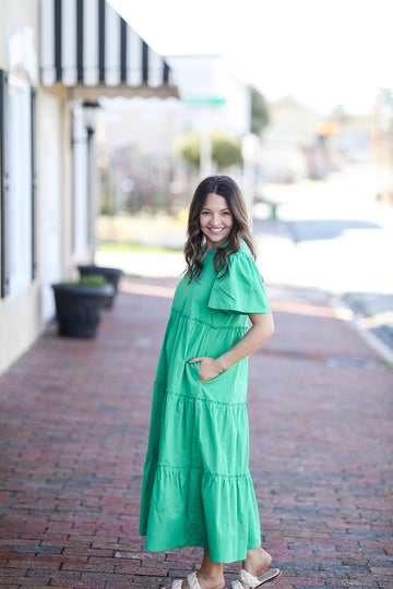 Timeless Tiered Midi Dress