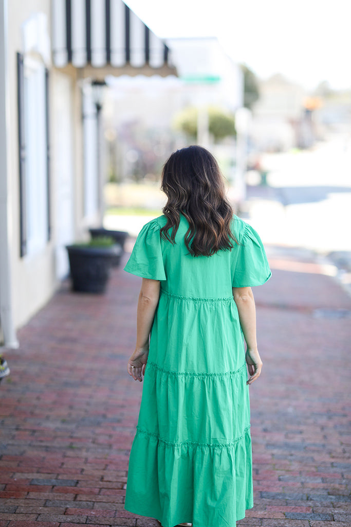 Timeless Tiered Midi Dress