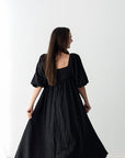 Empire waist black maxi dress for women from Favored And Common in NC