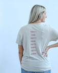 Graphic tee with quote for women from Favored And Common