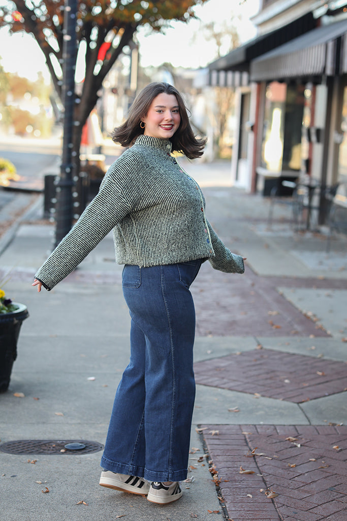 The Merry Mix-Up Button Cardigan