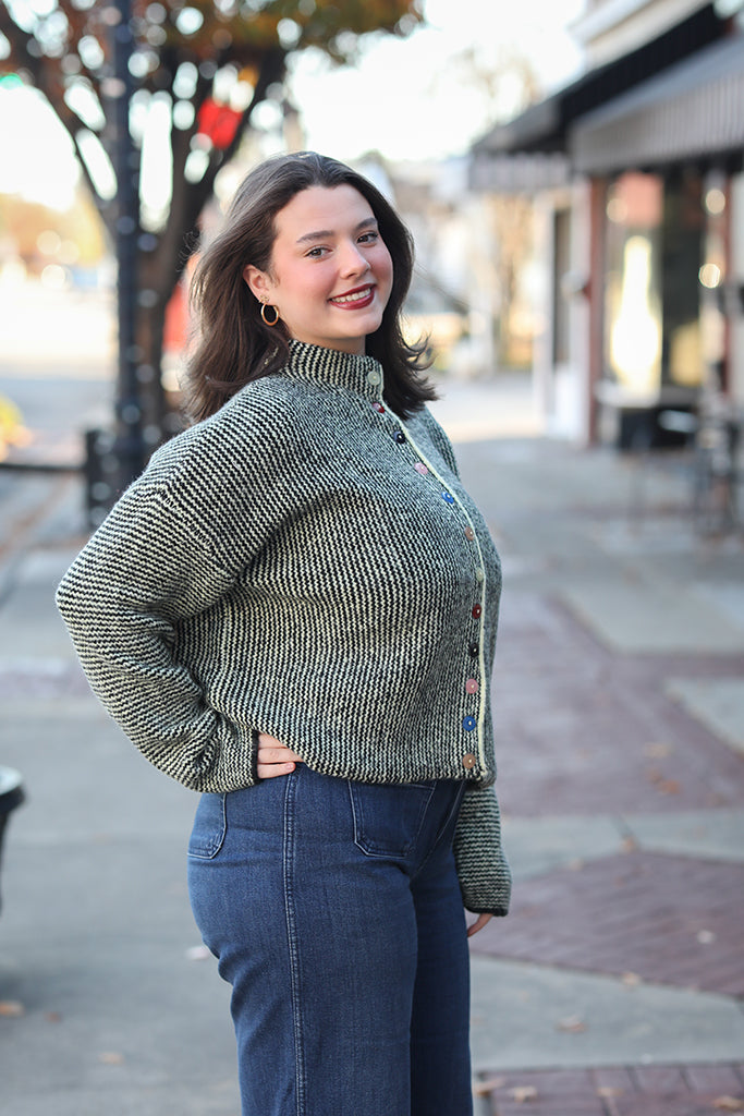 The Merry Mix-Up Button Cardigan