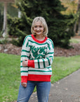 The Merry & Bright Stripe Sweater | +Plus Size Available