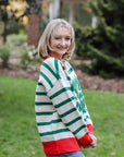 The Merry & Bright Stripe Sweater | +Plus Size Available