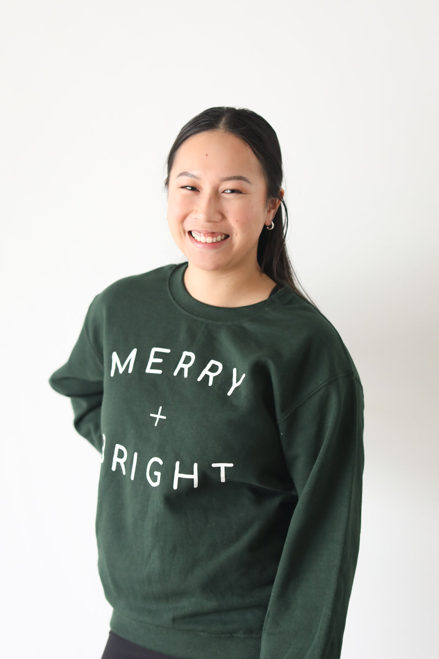 Merry and Bright Crewneck Sweatshirt