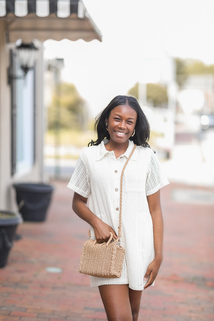 Crochet Cutie Knit Romper