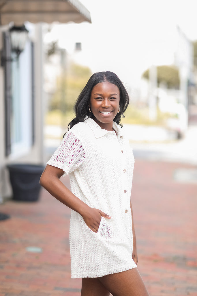 Crochet Cutie Knit Romper