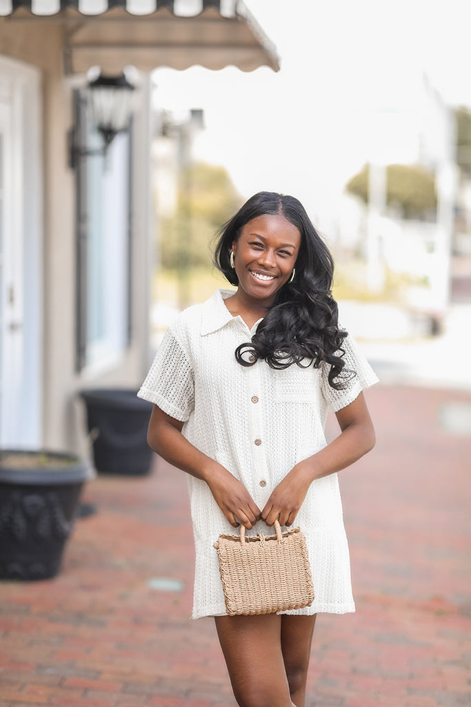 Crochet Cutie Knit Romper