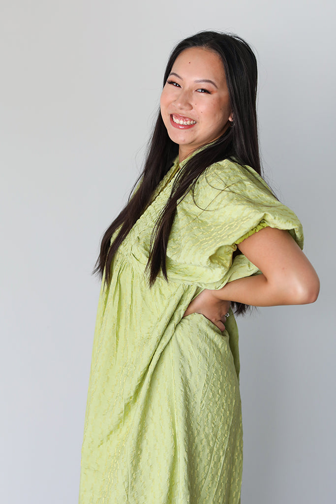 Key Lime Midi Dress