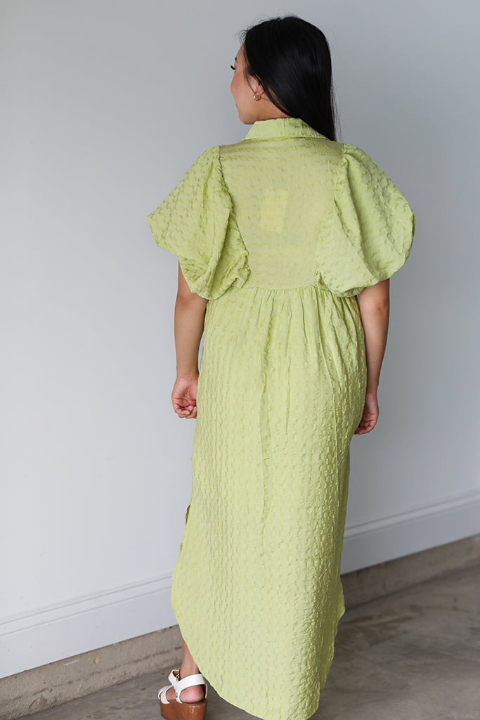 Key Lime Midi Dress