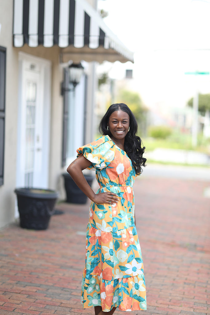 All Day Vacay Midi Dress | +Plus Size Available