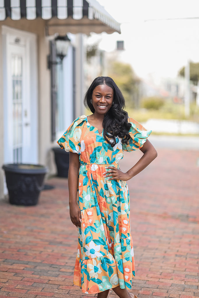 All Day Vacay Midi Dress | +Plus Size Available