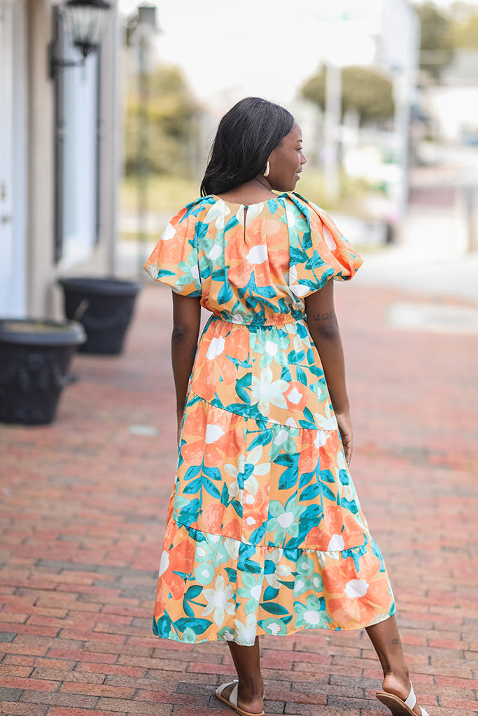 All Day Vacay Midi Dress | +Plus Size Available