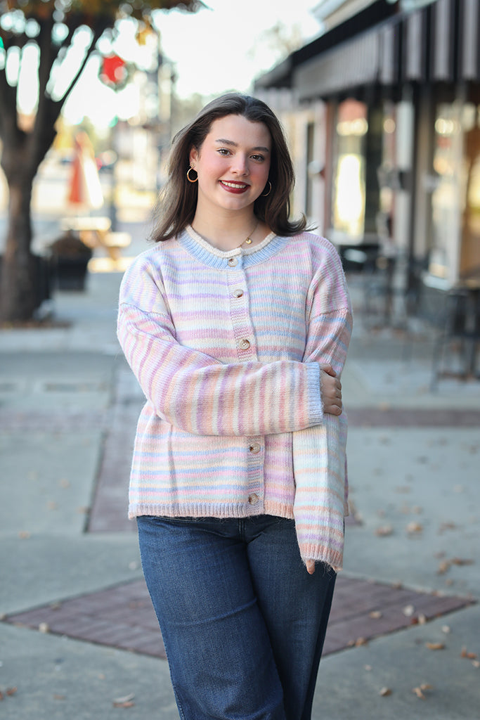 The Cotton Candy Daydream Cardigan