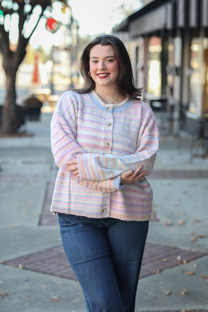 The Cotton Candy Daydream Cardigan