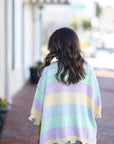 Cotton Candy Striped Sweater