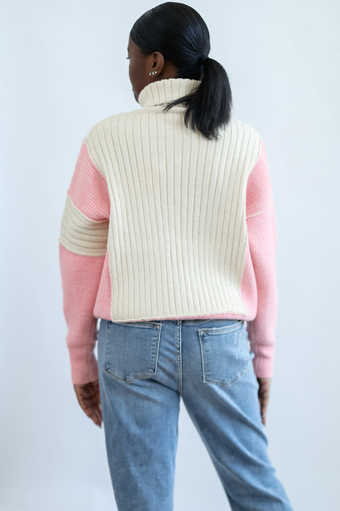 Girl Power Turtle Neck Sweater