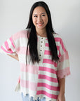 Striped Bliss Sweater Shirt