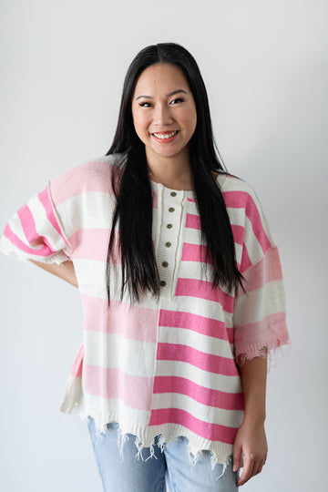 Striped Bliss Sweater Shirt