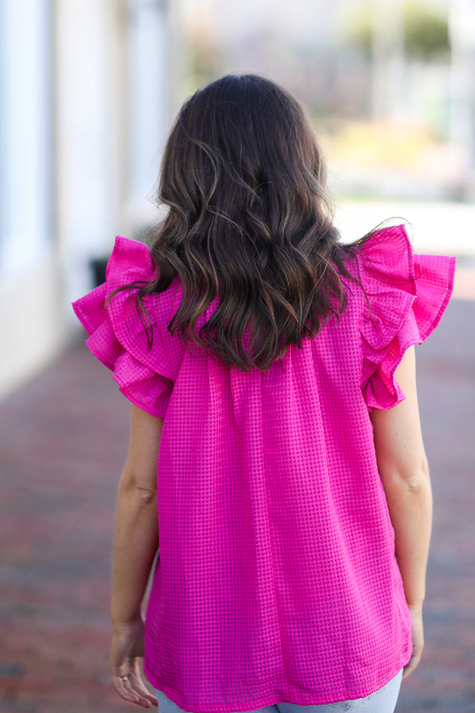 Raspberry Fields Blouse