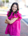 Raspberry Fields Blouse