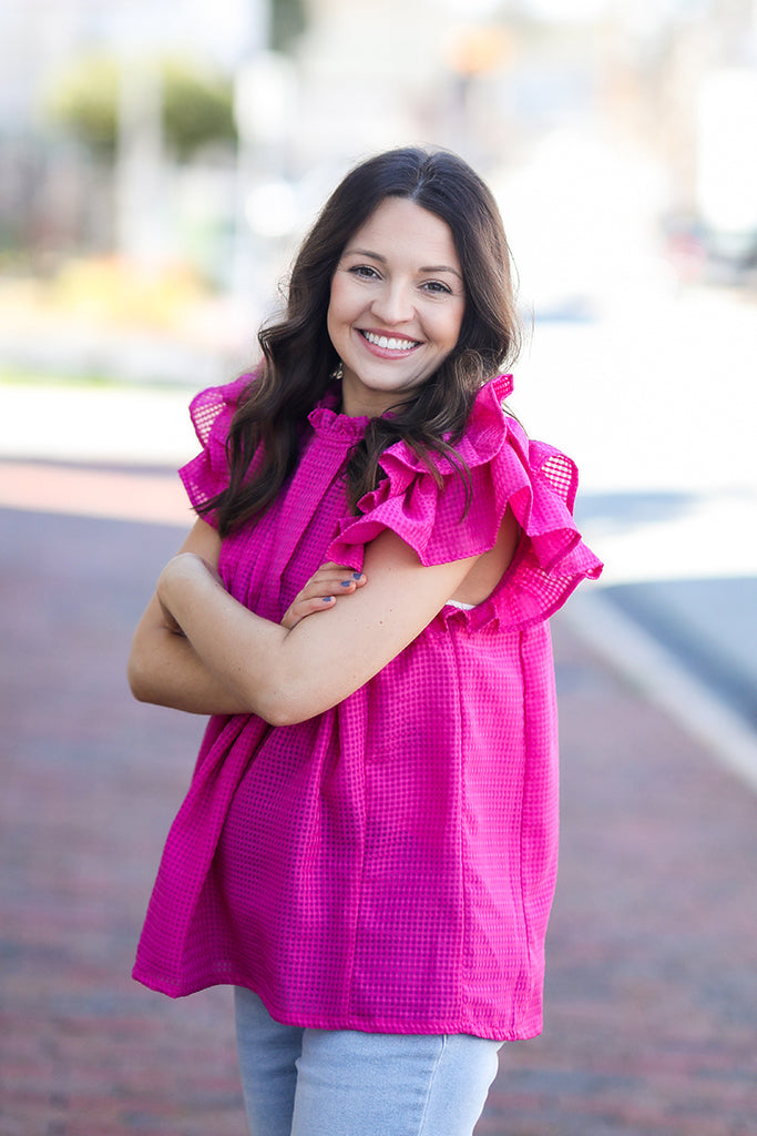 Raspberry Fields Blouse