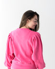 Pink sweatshirt for women from Favored And Common in NC