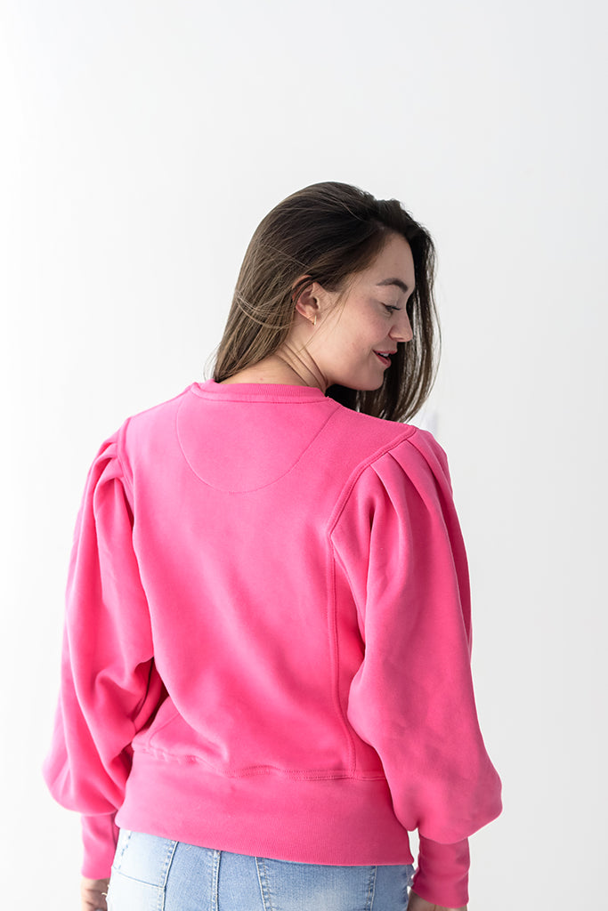 Pink sweatshirt for women from Favored And Common in NC