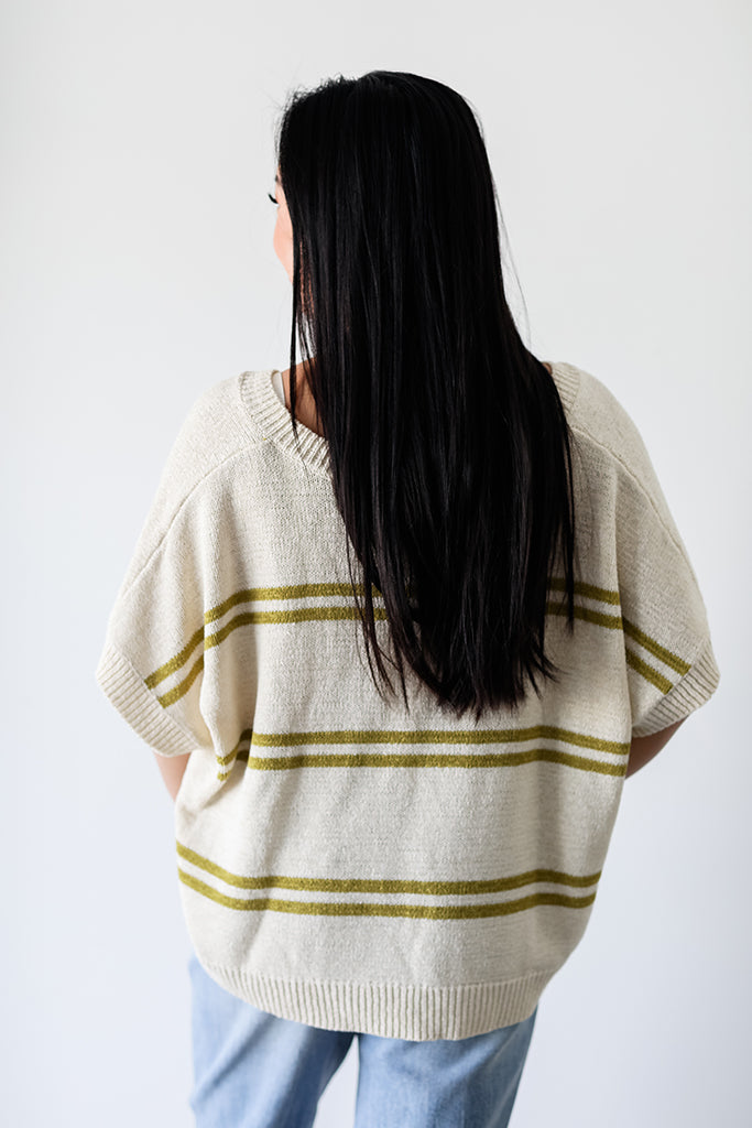 Cozy Sage Sweater Top