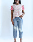 Stretchy straight leg jeans for women from Favored And Common in NC