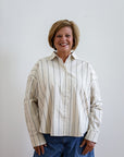 Act Natural Striped Button Down Shirt