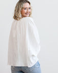 Casual Goddess White Blouse