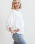 Casual Goddess White Blouse