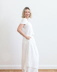 Last Call White Maxi Skirt